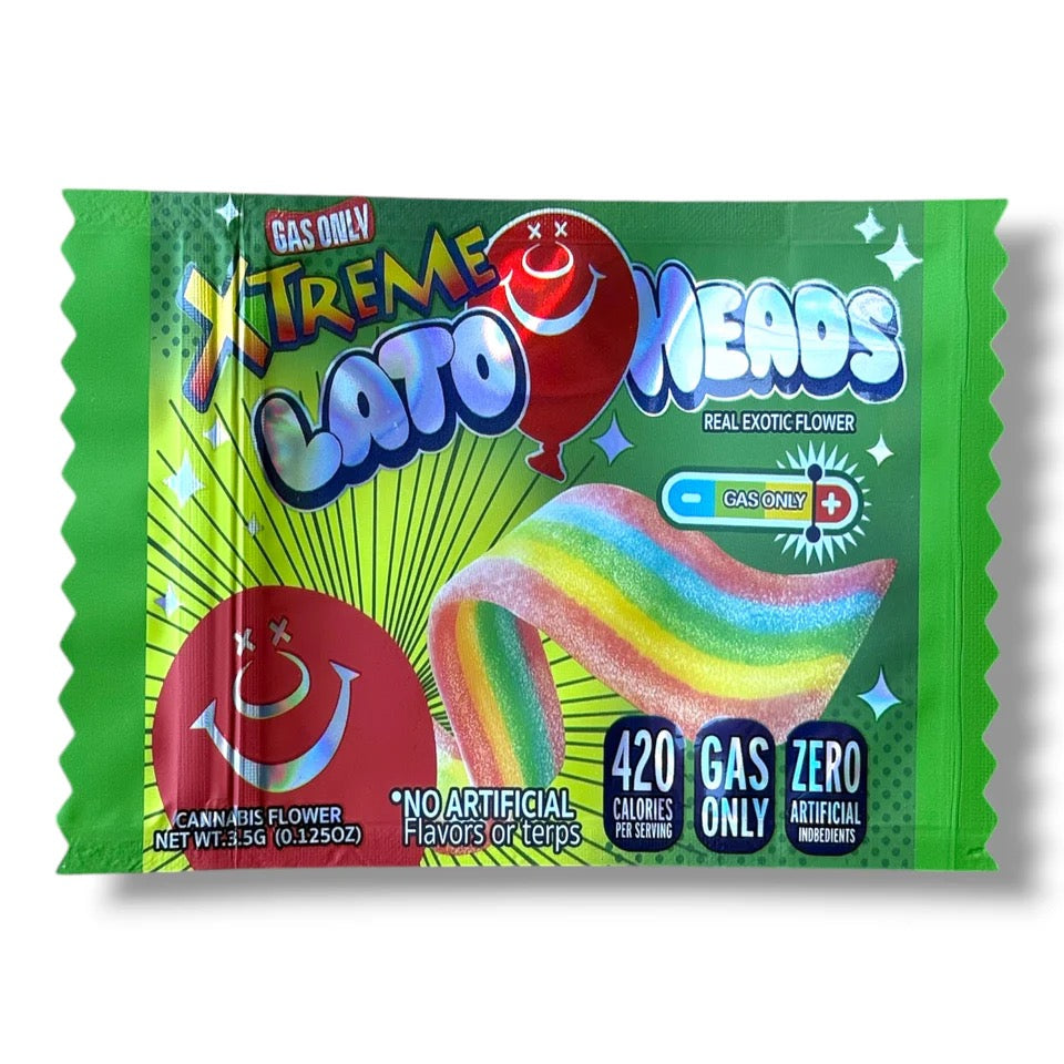 High Tolerance Xtreme Lato Heads Mylar Bag 3.5 Grams