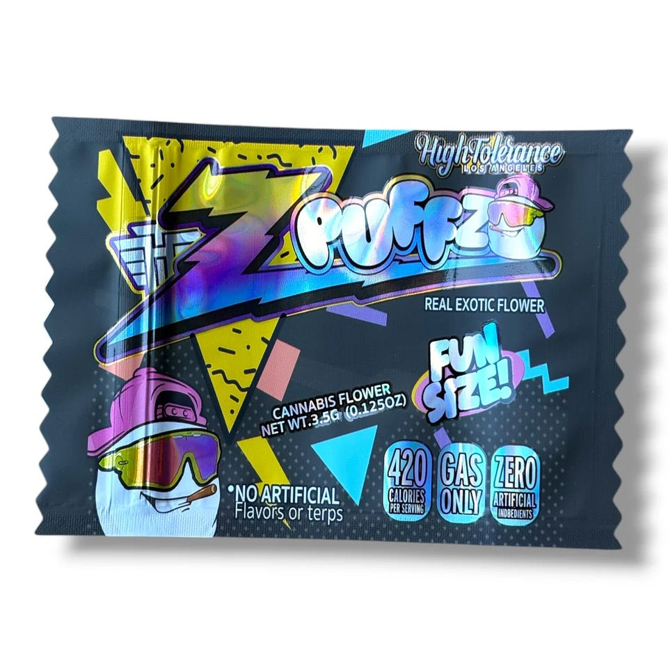 High Tolerance ZPuffz Mylar Bag 3.5 Grams