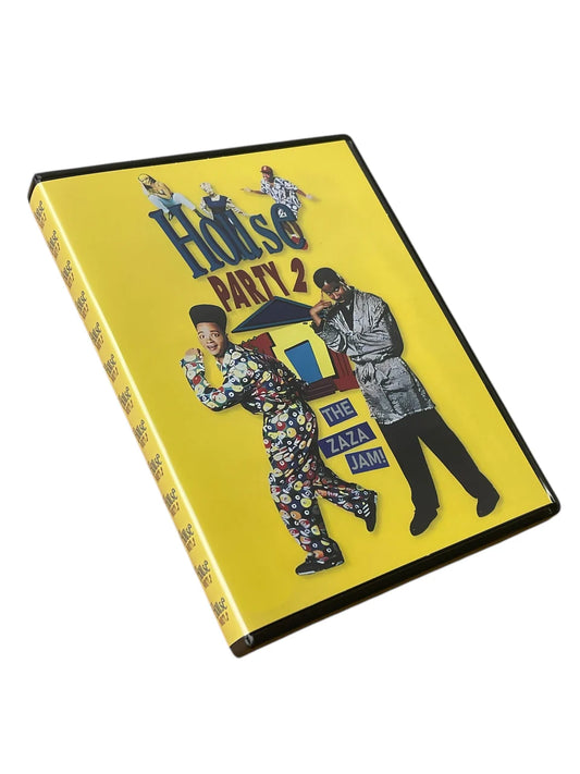 House Party 2 DVD Cases With Mylar Bag 3.5 Grams