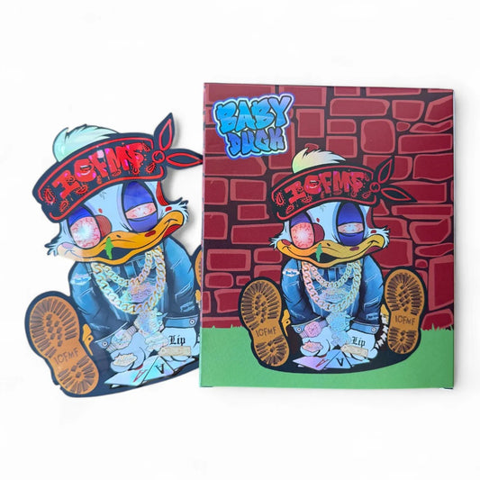 ICFMF Baby Duck Mylar Bag with Box 3.5 Grams