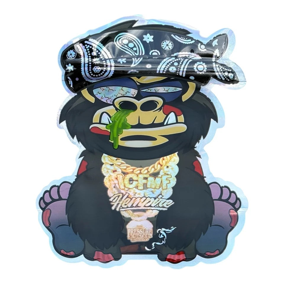 ICFMF Gorilla Mylar Bag with Box 3.5 Gram