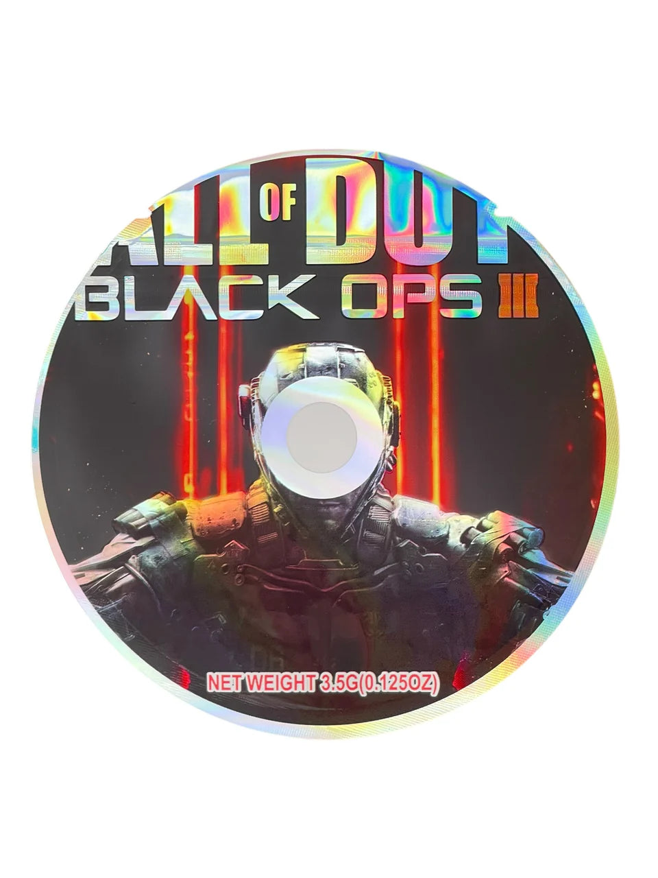 Call of Duty Black Ops 3 DVD Cases With Mylar Bag 3.5 Grams