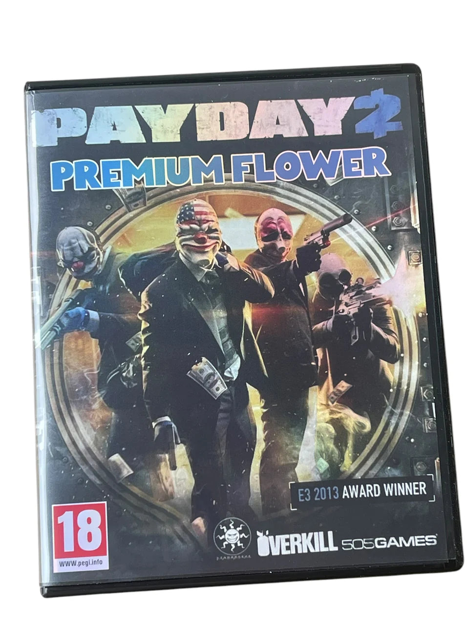 Payday 2 DVD Cases With Mylar Bag 3.5 Grams