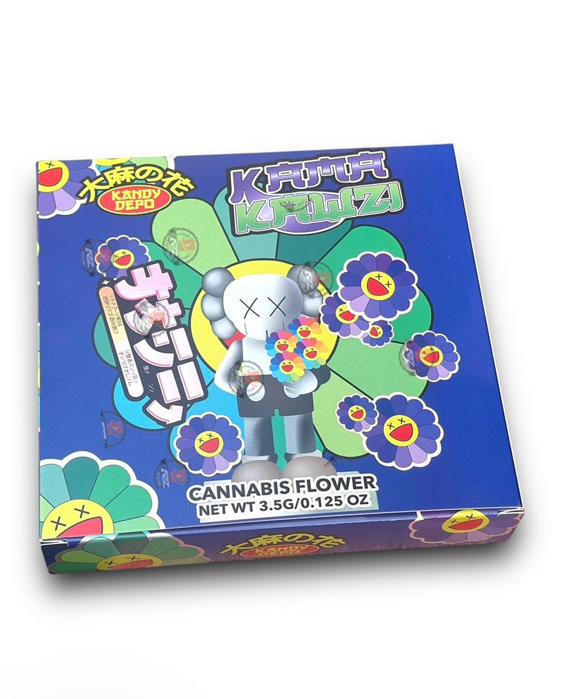 Kandy Depo Kama Kawzi Mylar Bags with Boxes 3.5g Box Packaging Holographic