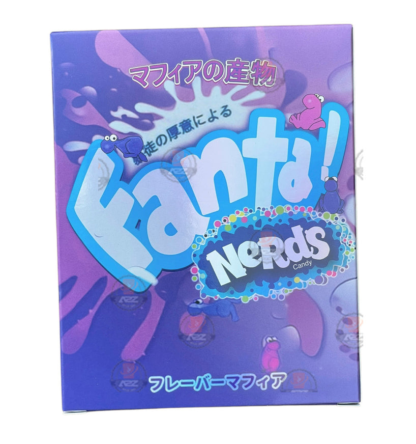 Fanta Nerds Candy Mylar Bags with Boxes 3.5g Box Packaging Holographic