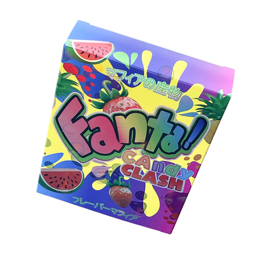 Fanta Candy Clash Mylar Bags with Boxes 3.5g Box Packaging Holographic