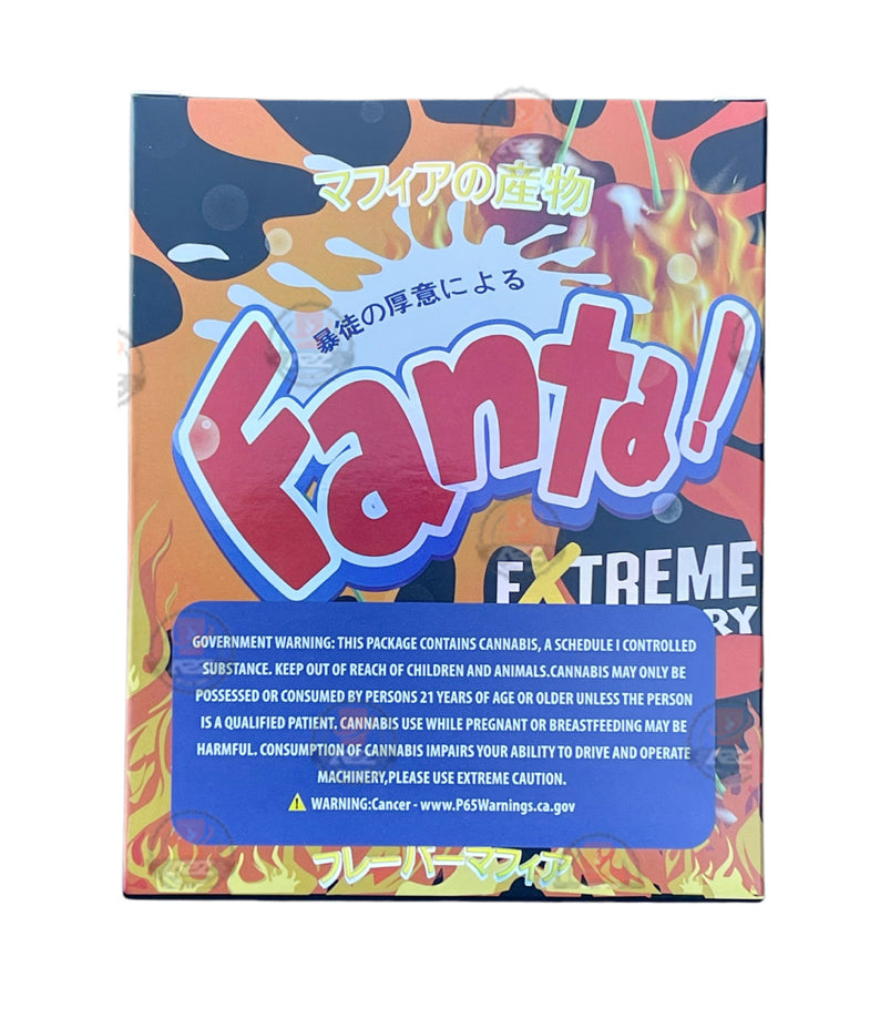 Fanta Extreme Fire Cherry Mylar Bags with Boxes 3.5g Box Packaging Holographic