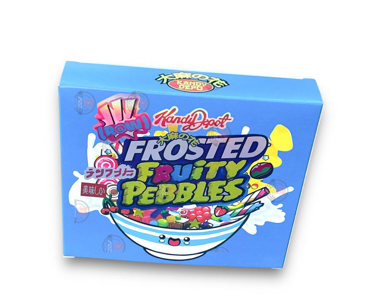 Kandy Depo Frosted Mylar Bags with Boxes 3.5g Box Packaging Holographic