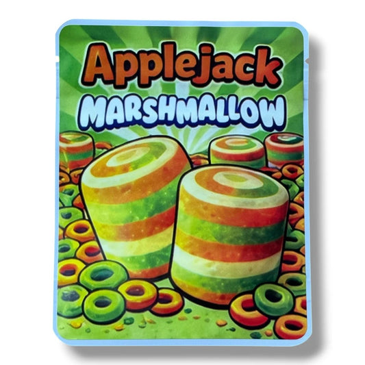 Sprinkles Apple Jack Marshmallow (Soft Sticker) With Stickers and Labels Mylar Bag 3.5 Grams