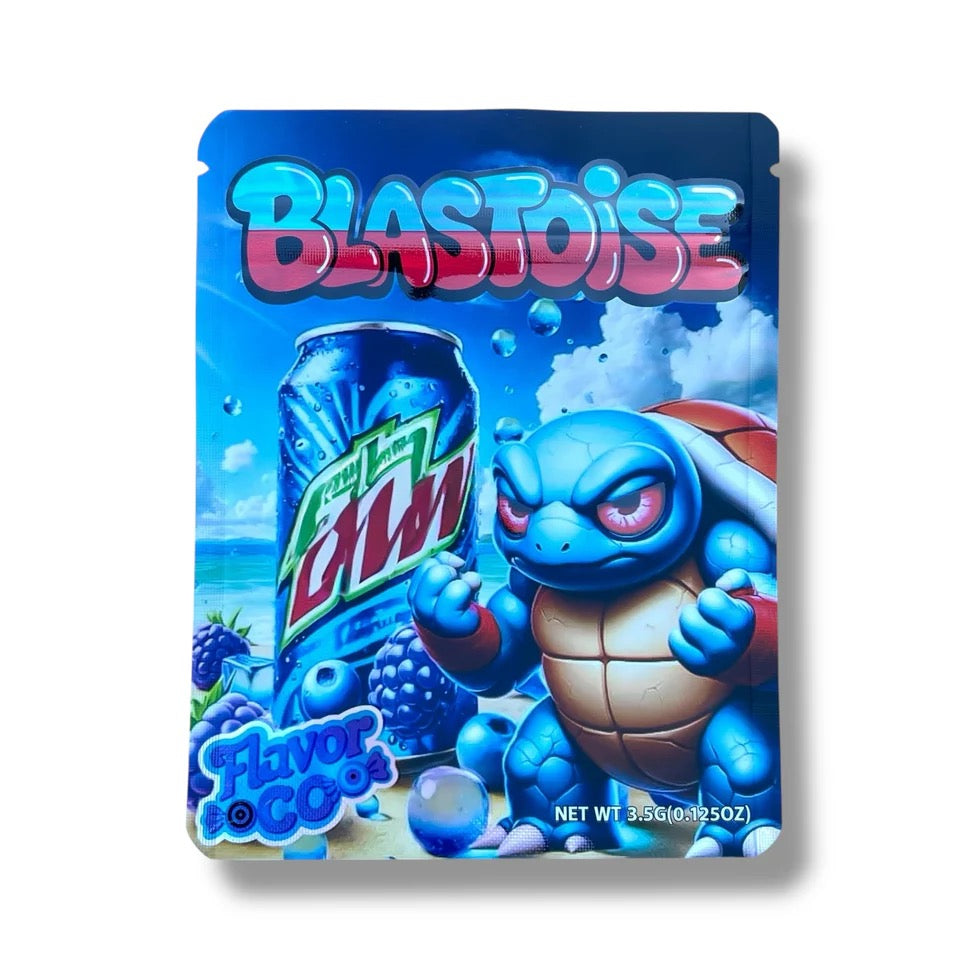 Blastoise Mylar Bag 3.5 Grams