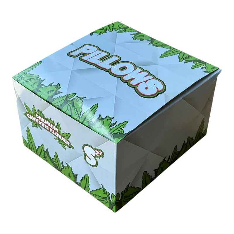 PILLOWS ASSORTED MASTER BOX – 16 BOXES WITH MATCHING MYLAR BAGS BOX PACKAGING