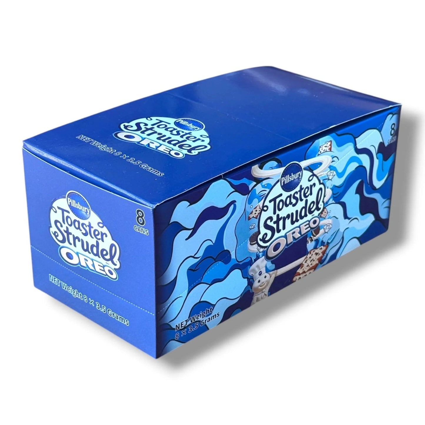 TOASTER STRUDEL OREO 3.5G CANS - 8 CANS IN BOX