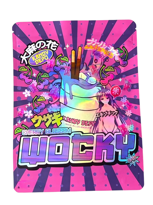 Kandy Depo Cherry Blossom Wocky Mylar Bag 1 Ounce