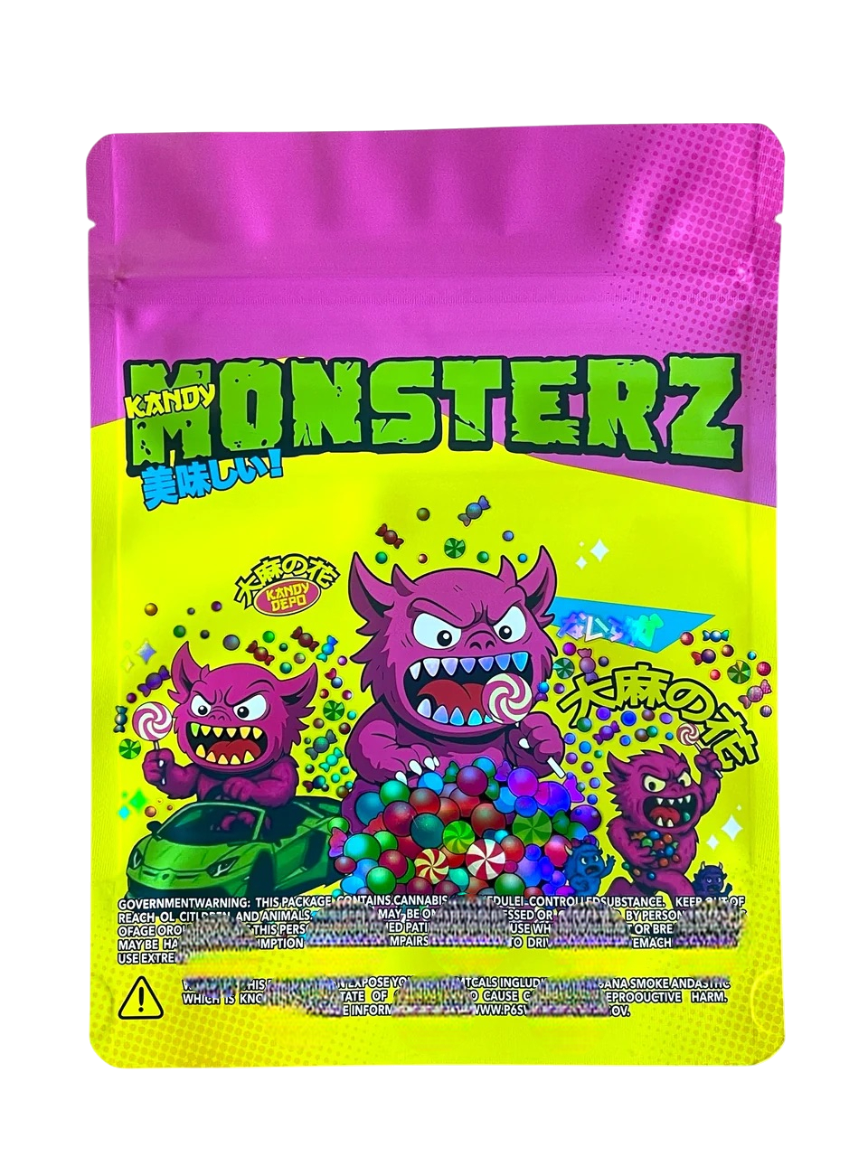 Kandy Depo Monsterz Mylar Bag 1 Ounce