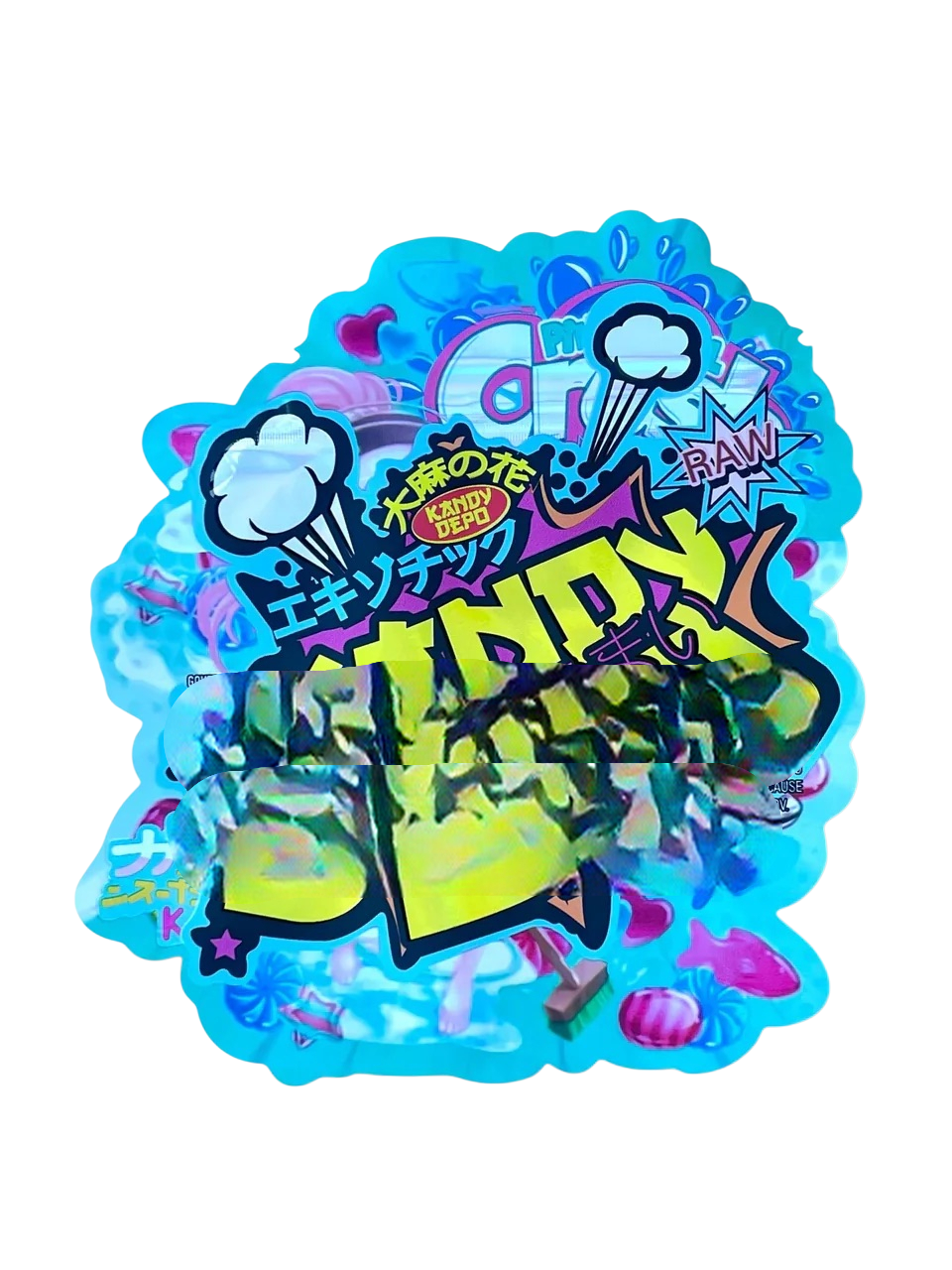 Kandy Depo Pink Coral Crush Mylar Bag 3.5 grams