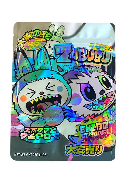 Kandy Depo Zabubu Macaroonz Mylar Bag 1 Ounce