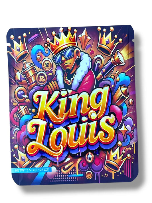 King Louis Mylar Bag 3.5 Grams