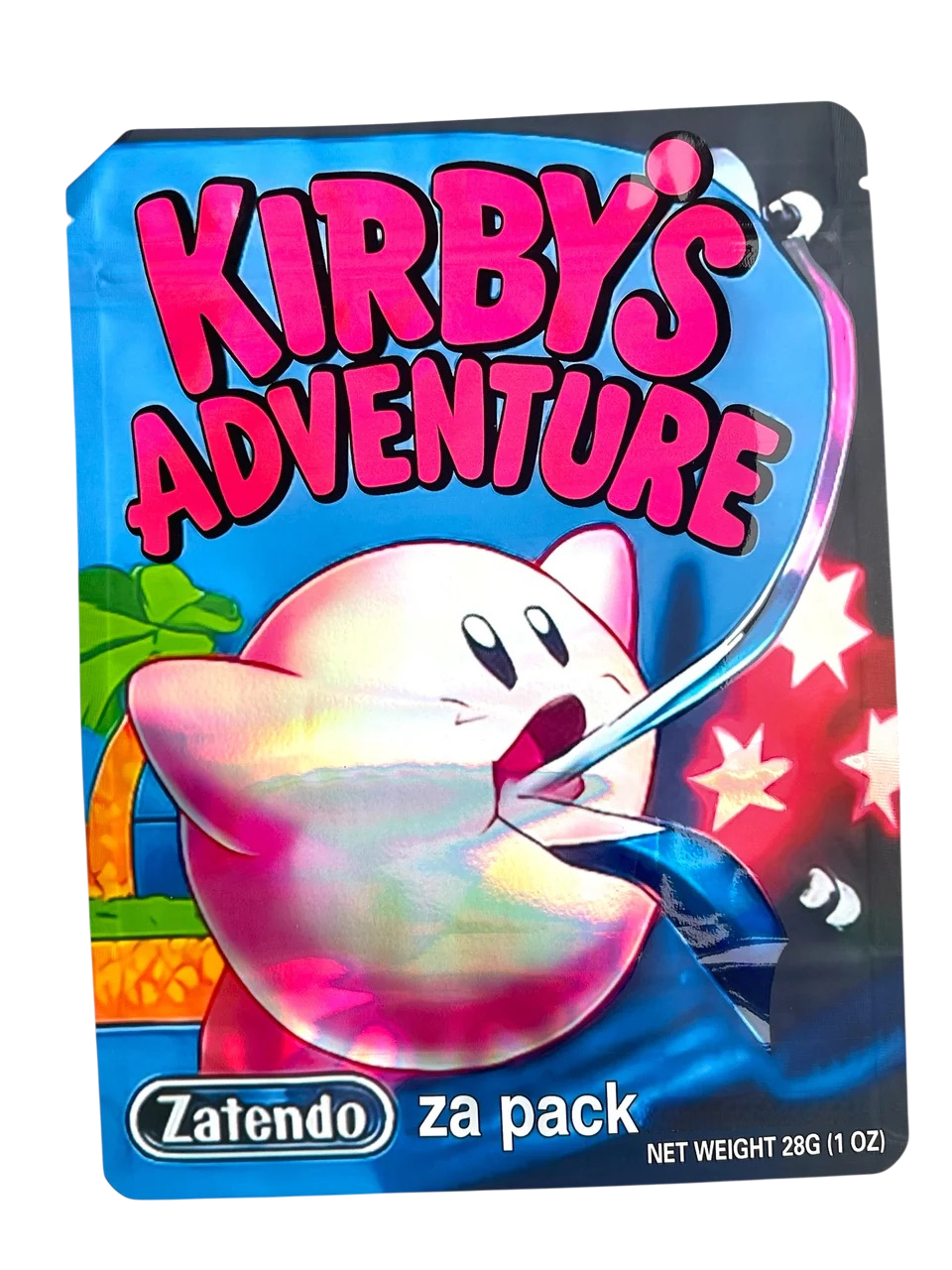 Kirby's Adventure Mylar Bag 1 Ounce
