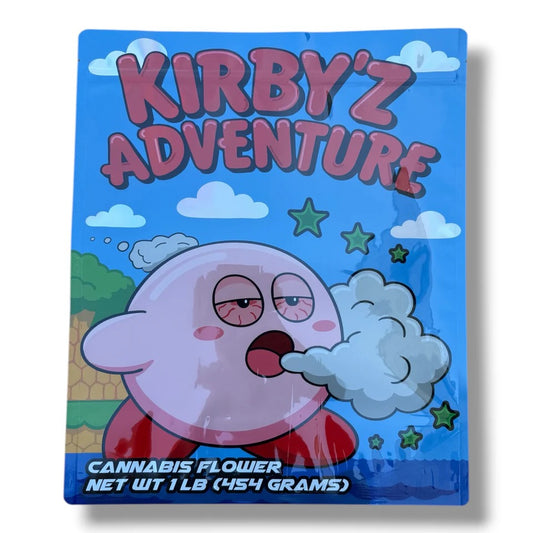 Kirby'z Adventure Mylar Bag 1 Pound