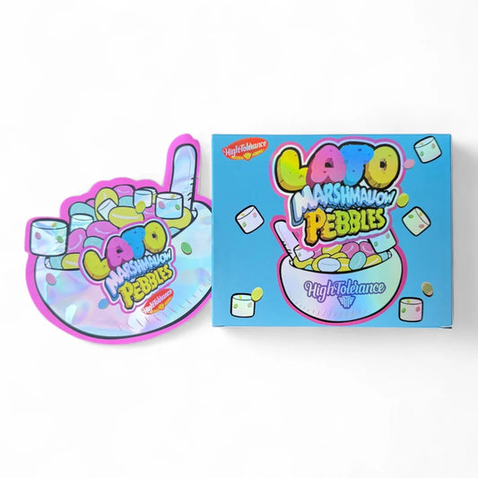 Lato Marshmallow Pebbles Mylar Bag with Box 3.5 Grams
