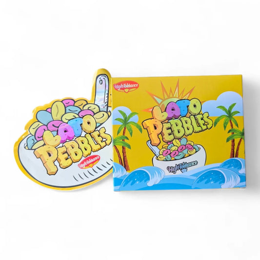 Lato Pebbles Mylar Bag with Box 3.5 Grams