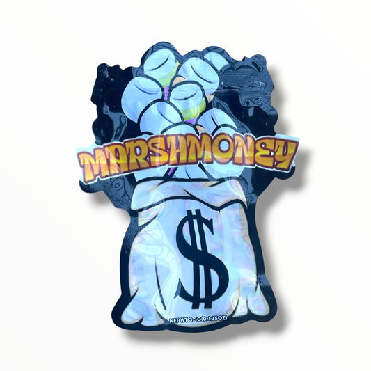 MARSHMONEY MYLAR BAGS 3.5 GRAMS