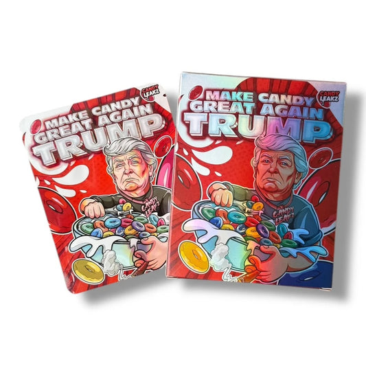 Make Candy Great Again Trump Mylar Bag with Box 3.5 Grams