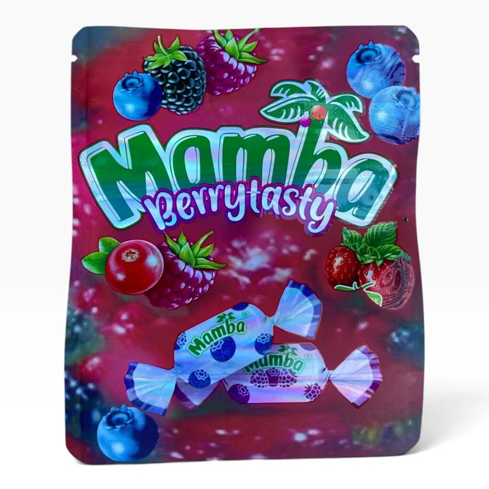Mamba Berry Tasty Mylar Bag 3.5 Grams