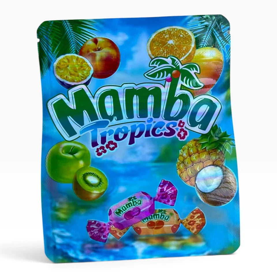 Mamba Tropics Mylar Bag 3.5 Grams