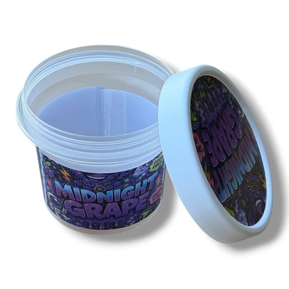 Midnight Grape Ice Cream Jars Plastic Container 3.5Grams