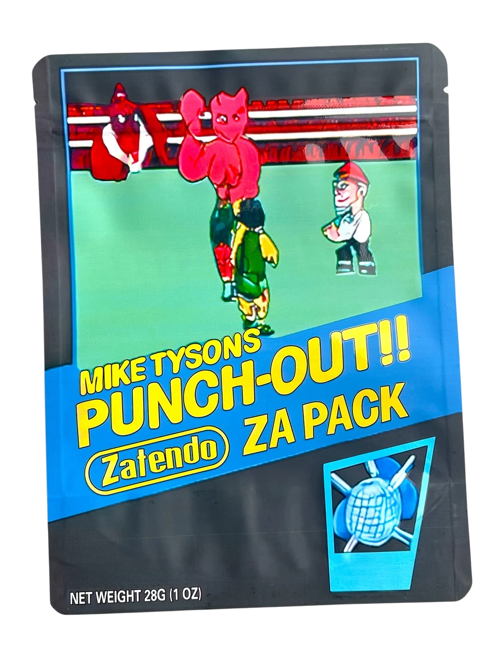 Mike Tyson Punch-Out Mylar Bag 1 Ounce