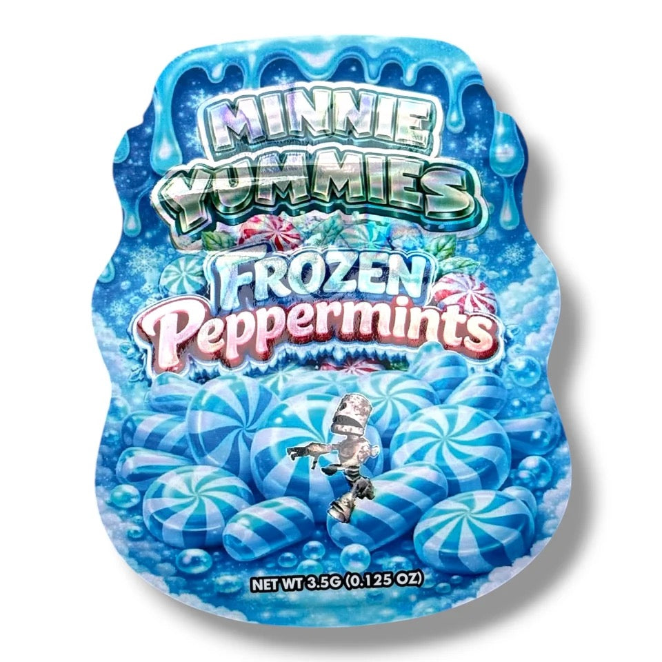 Minnie Yummies Frozen Peppermints Mylar Bag 3.5 Grams