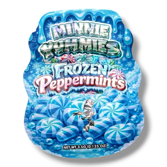 Minnie Yummies Frozen Peppermints Mylar Bag 3.5 Grams