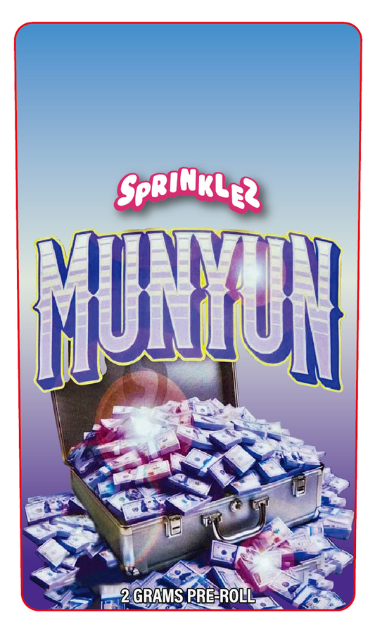 Munyum 2 Gram Pre-Roll Holographic Labeling/Stickers Only