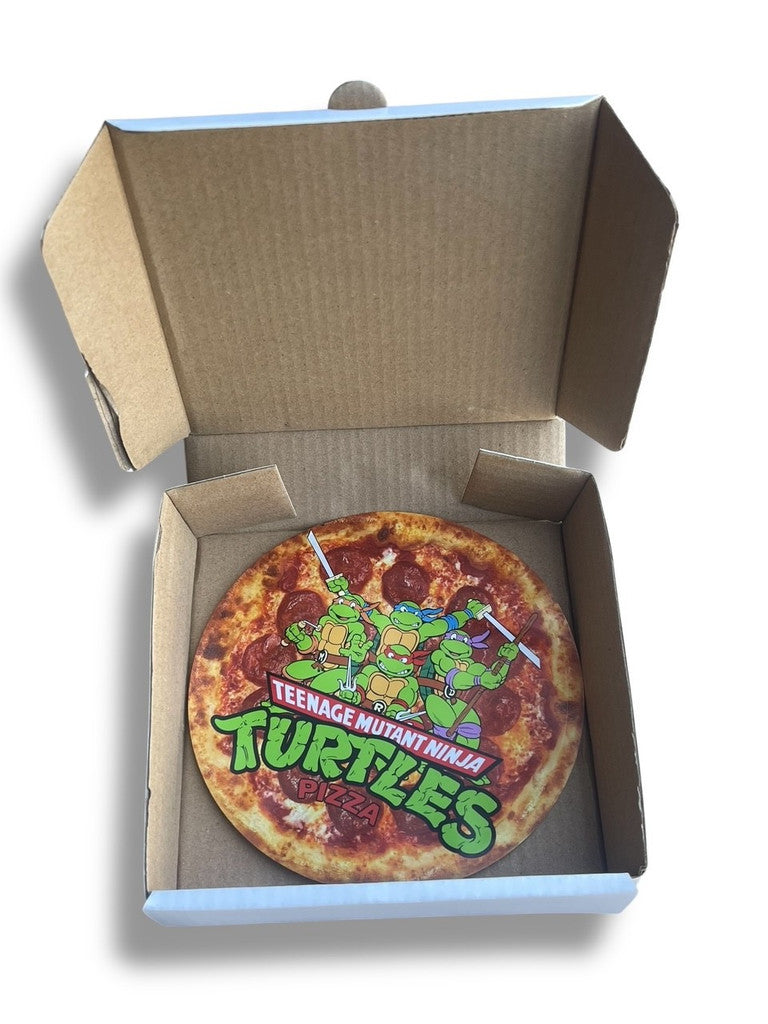 Ninja Turtles Pizza Box Mylar Bag with Boxes 3.5 Grams.