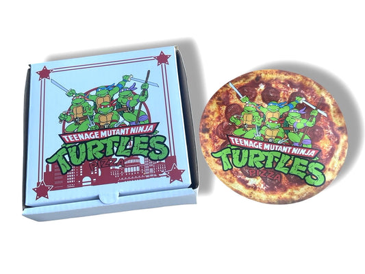 Ninja Turtles Pizza Box Mylar Bag with Boxes 3.5 Grams