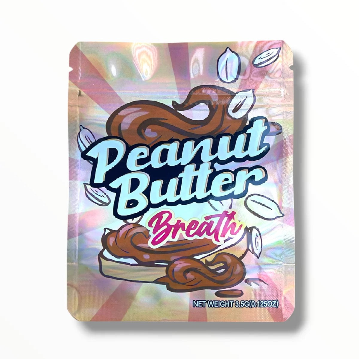 PEANUT BUTTER MYLAR BAGS 3.5 GRAMS