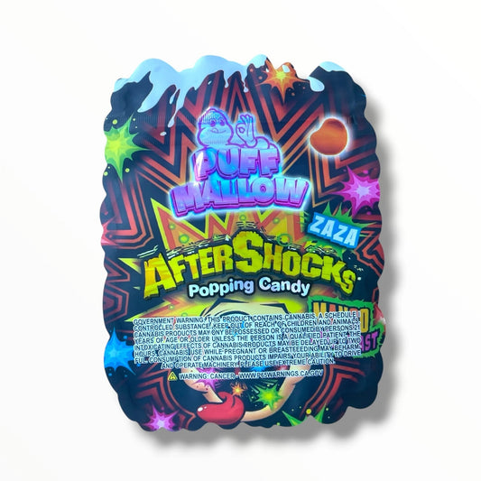 PUFF MALLOW AFTER SHOCKS POPPING CANDY MANGO WHIPPED BLAST 3.5G BAGS