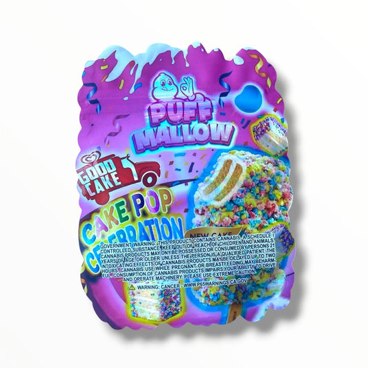 PUFF MALLOW CAKE POP CELEBRATION 3.5G  BAGS