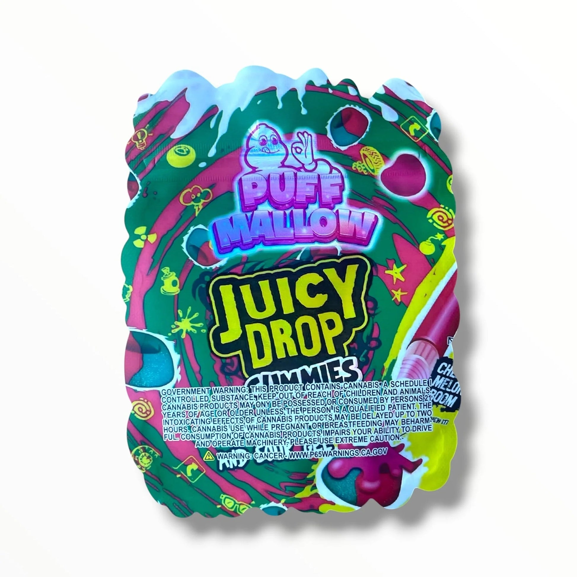 PUFF MALLOW JUICY DROP GUMMIES CANDY 3.5G  BAGS