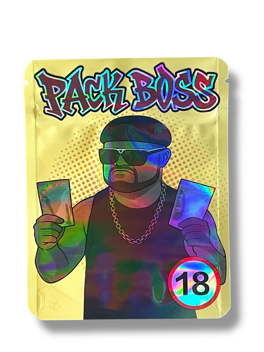 Pack Boss Mylar Bag 3.5 Grams