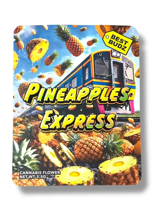 Pineapple Express Mylar Bag 3.5 Grams