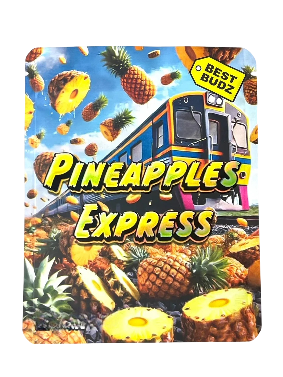 Pineapple Express Mylar Bag 3.5 Grams