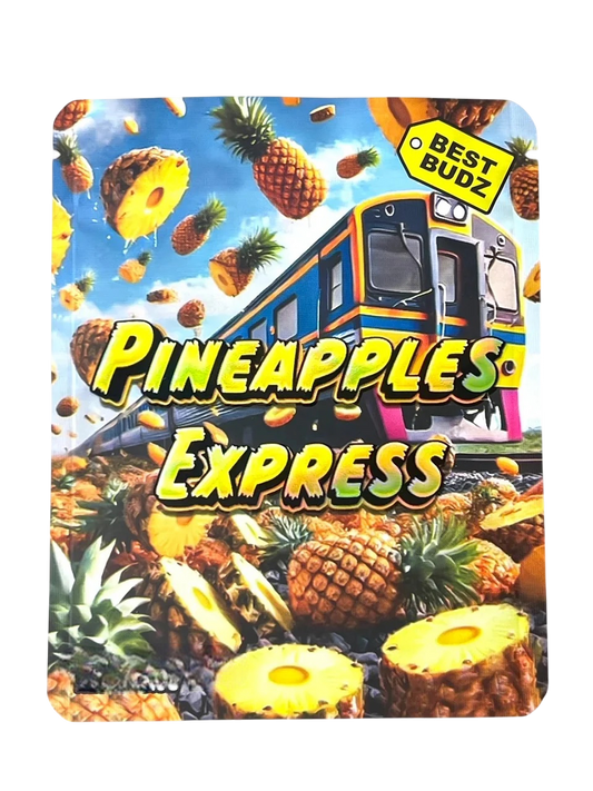 Pineapple Express Mylar Bag 3.5 Grams