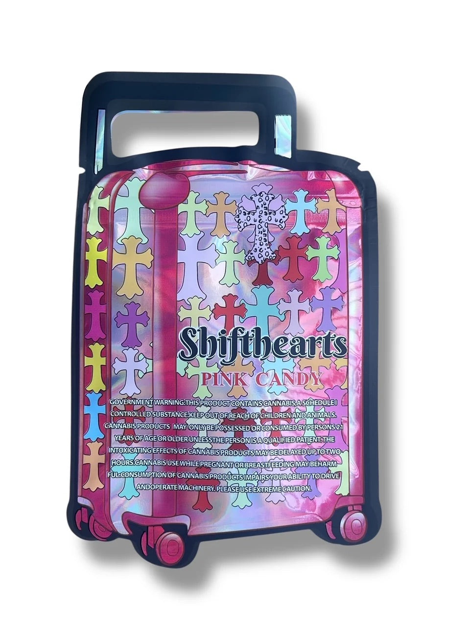 Pink Candy Shift Hearts Gear Shifters Ice T Gelato 3.5g Mylar Bag