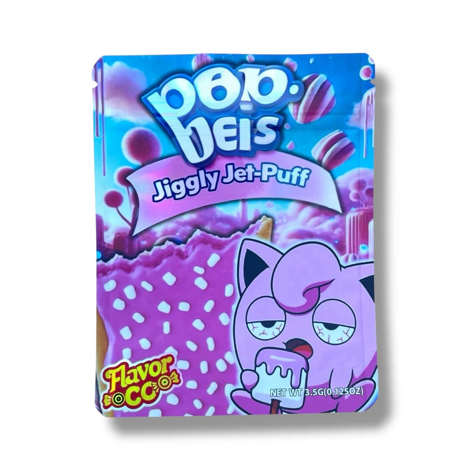 Pop Jiggly Jet Puff Mylar Bag 3.5 Grams