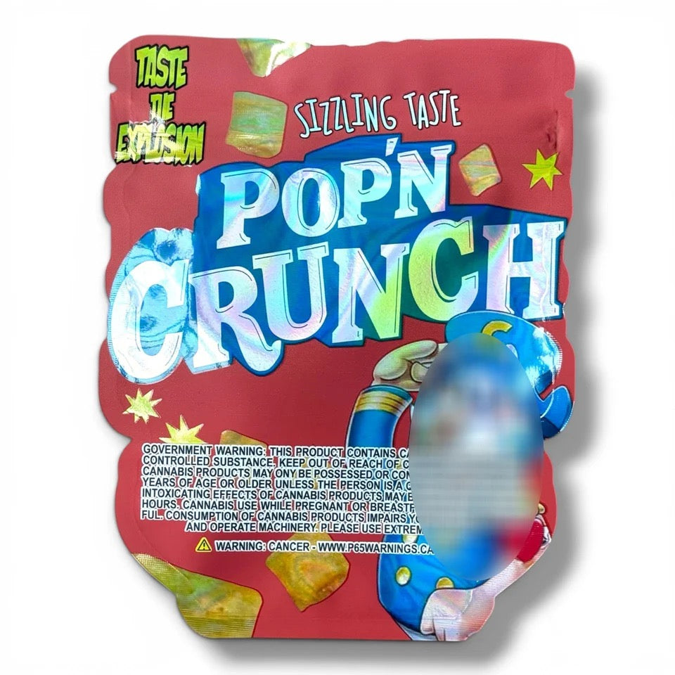 Popn Crunch Mylar Bag 3.5 G