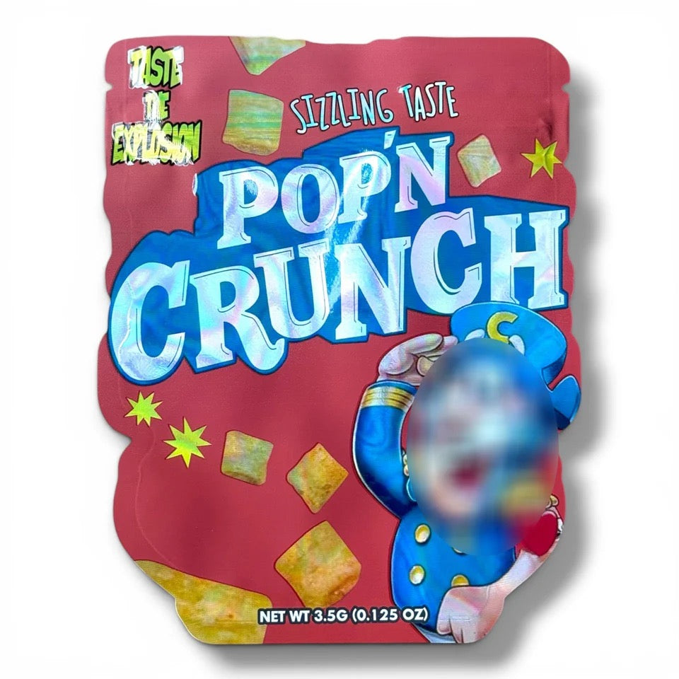 Popn Crunch Mylar Bag 3.5 Grams