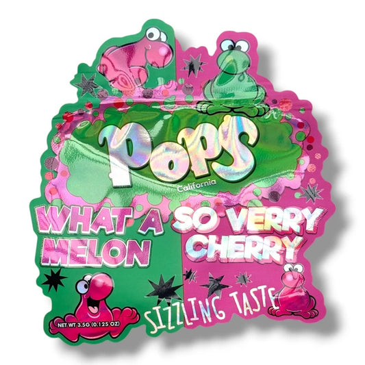 Pops So Very Cherry What A Melon Mylar Bag 3.5 Grams