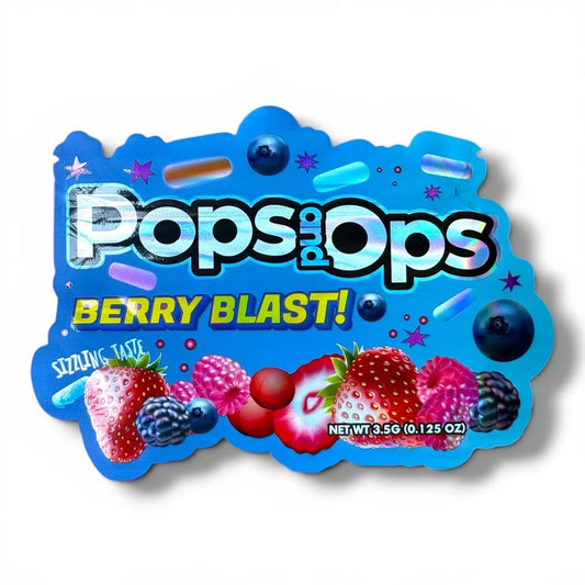 Pops and Ops Berry Blast Mylar Bag 3.5 Grams